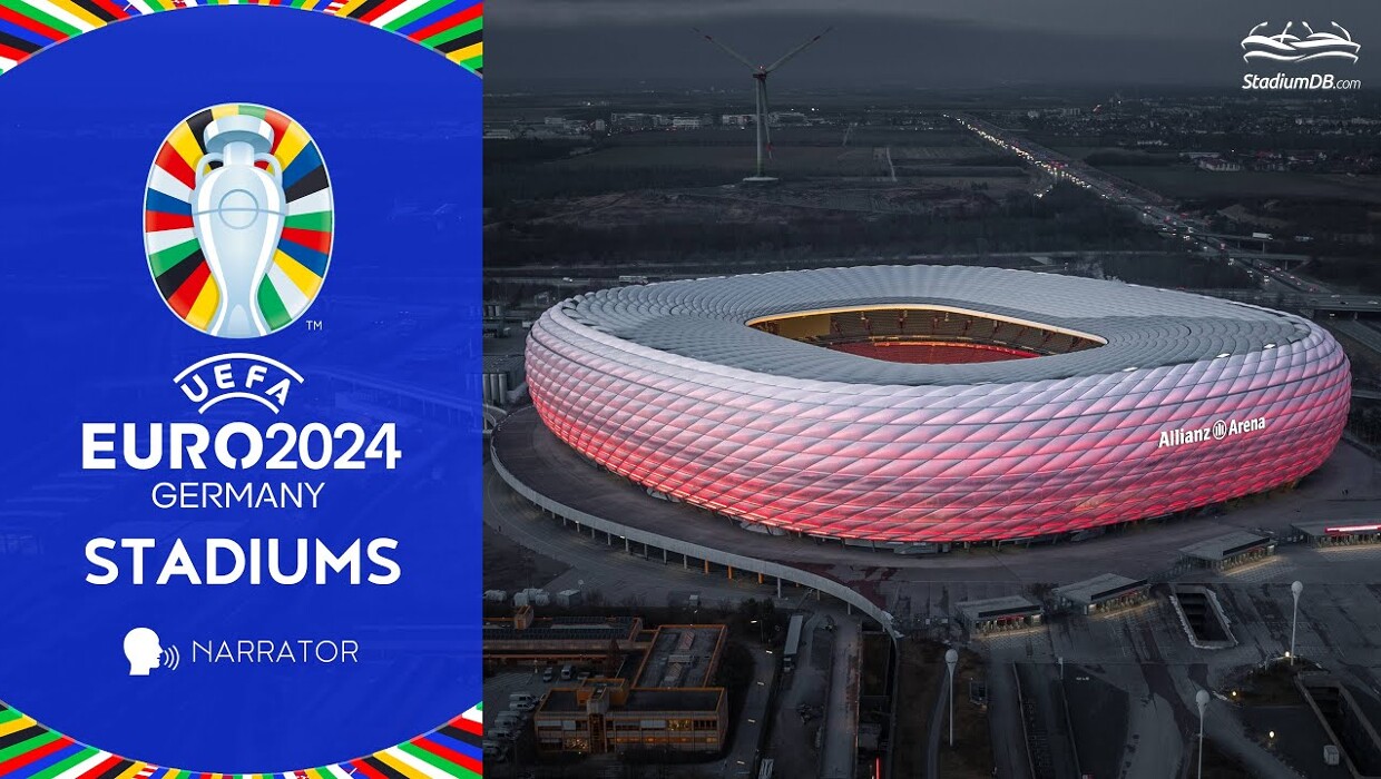 🇩🇪 Euro 2024 Stadiums: Germany