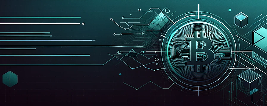 Banner image featuring Bitcoin