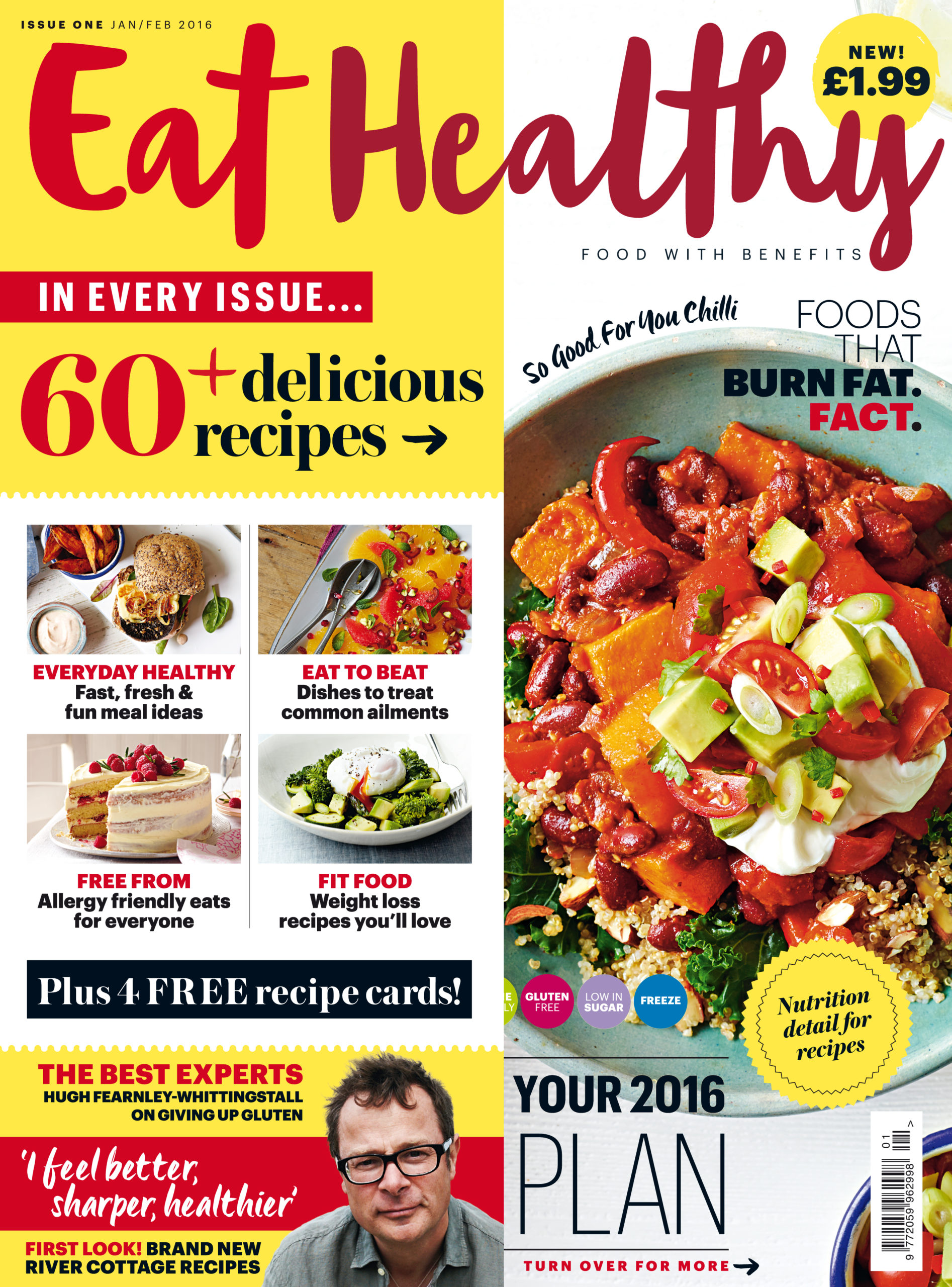 New Healthy Eating Magazine Launches Magnetic Media