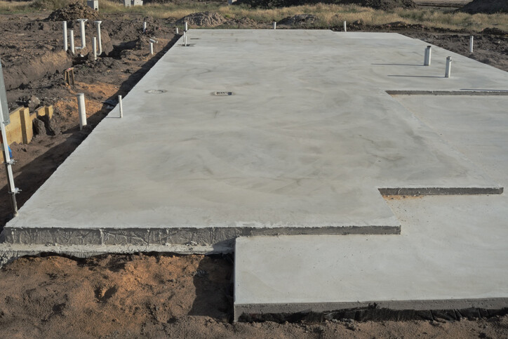 image of pristene concrete slab