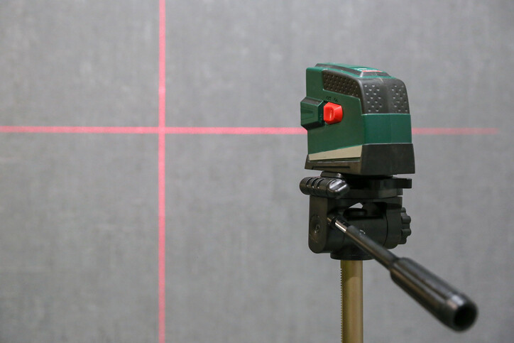 laser levelmachine