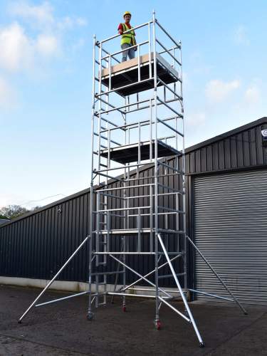 Single Width AGR Aluminium Narrow Access Tower