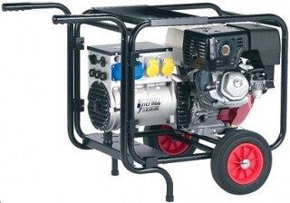 200amp Mobile Welder / Generator with Standard Lead Set (Petrol)