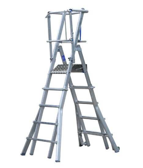 Adjustable Podium Ladder