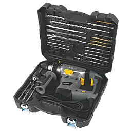 Titan TTB631SDS 6.3KG Electric SDS Plus Drill 22 Piece Accessory Kit 230 240V Electric Breakers Breaking Demolition