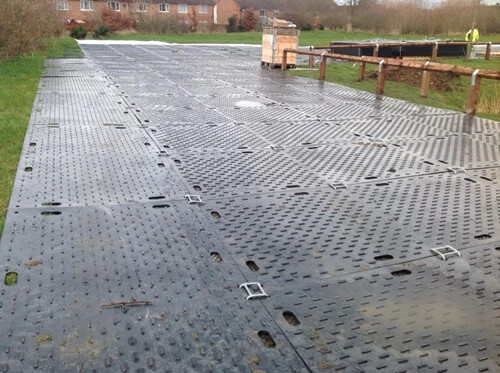 Rubber Ground Protection Matting