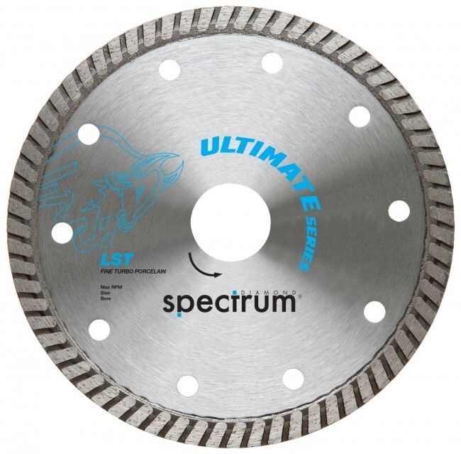Spectrum Ultimate Thin Turbo Dia Blade - Porcelain - 180/25.4/22.23mm