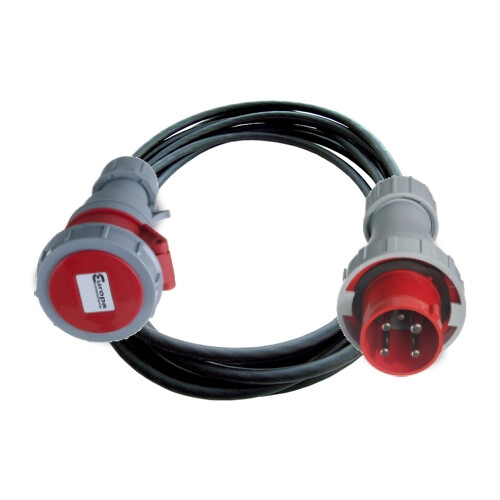 15m 3 Phase Extension Lead 63amp