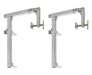 Geda Rubbish Chute Balcony Clamps