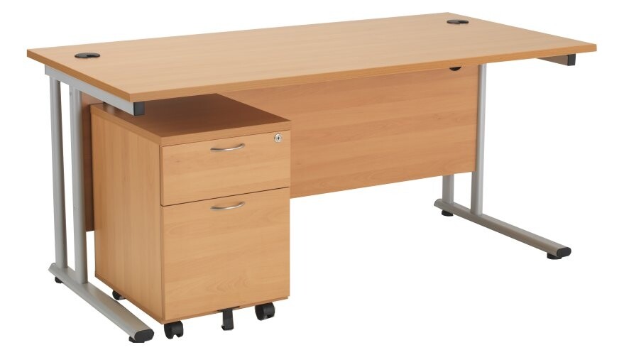 Office Desk with Pedestal - £199.00