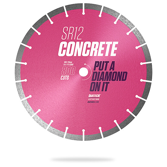 SR12 Concrete Diamond Blade 125/22