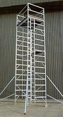 Aluminium Mobile Access Tower - 0.8m (2'6") Wide x 1.8m (6') Long