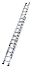 Treble 19f Aluminium Extention Ladder
