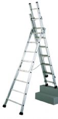 3 Way Combination Ladders Extends to 2.45m (19ft)
