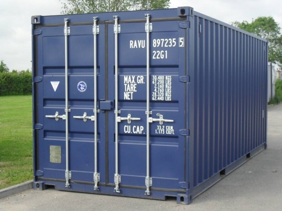 20ft x 8ft Steel Storage Container