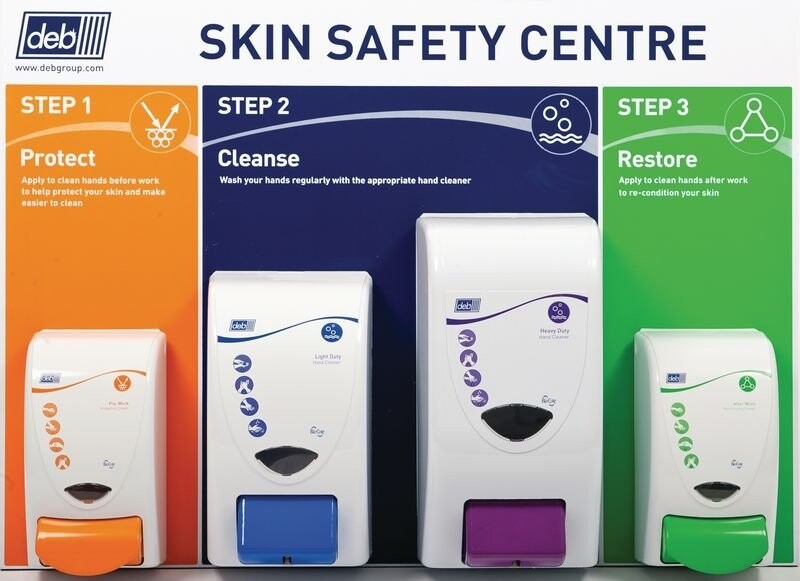 DEB Skin Care Board with Dispensers £58.00