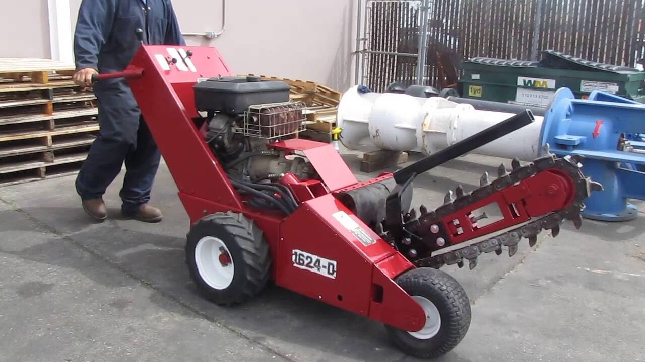 Chain Trencher (Wheeled)