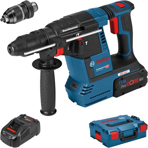 SDS PLUS BATTERY DRILL C/W CASE CHARGER 2 X 8A/H BATTERIES