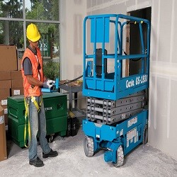 Genie 1930 Scissor Lift Self Propelled Battery Operated Hire