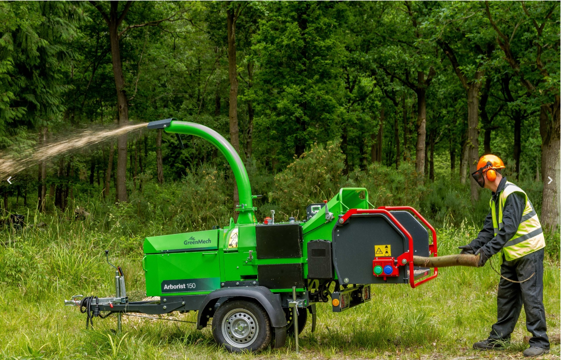 Towable Diesel Chipper