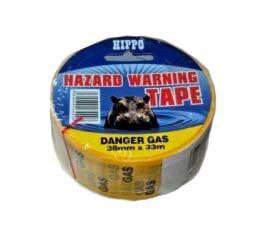 Gas Warning Tape 38mm x 33m