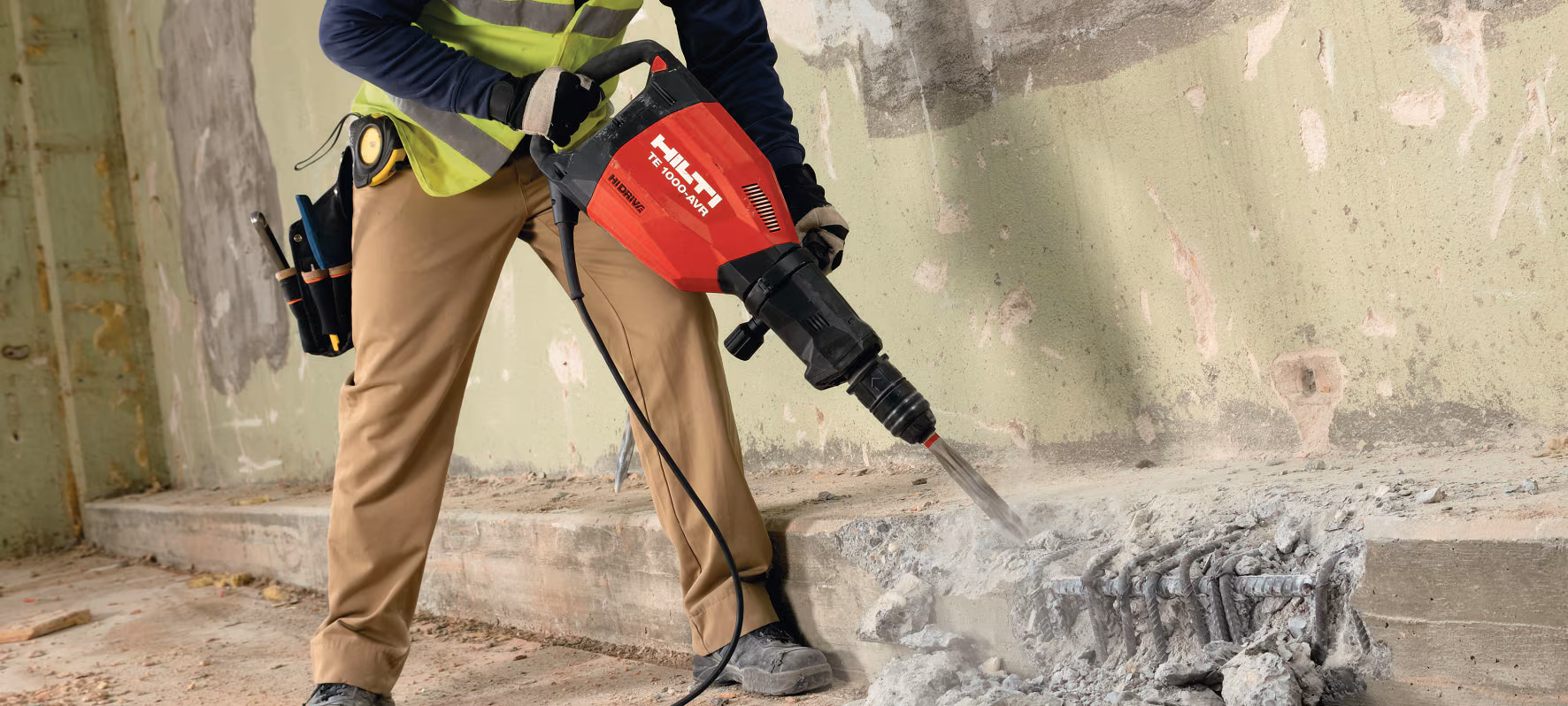 TE1000 Heavy Duty Electric Breaker - Low Vibe