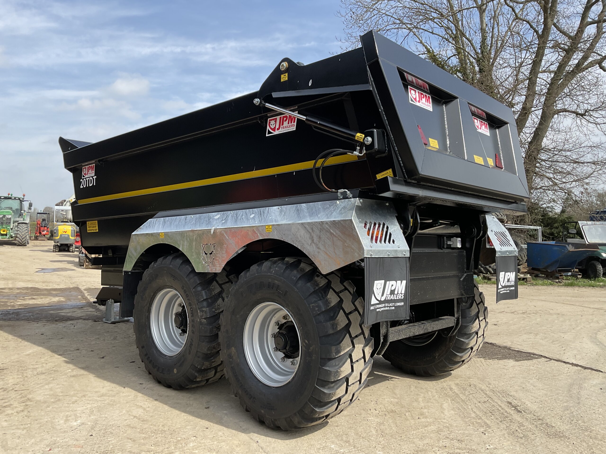 19 Ton dump trailer