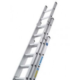 Aluminium Ladder Triple 12' Ext to 30'0" (9.0m)
