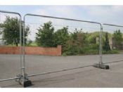 Site Security Heavy Duty Round Top Anti Climb Fence Panels