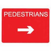 Pedestrian Arrow - Right
