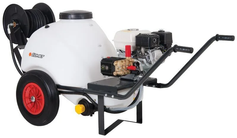 Cold Water Petrol Pressure Washer with Mini Bowser