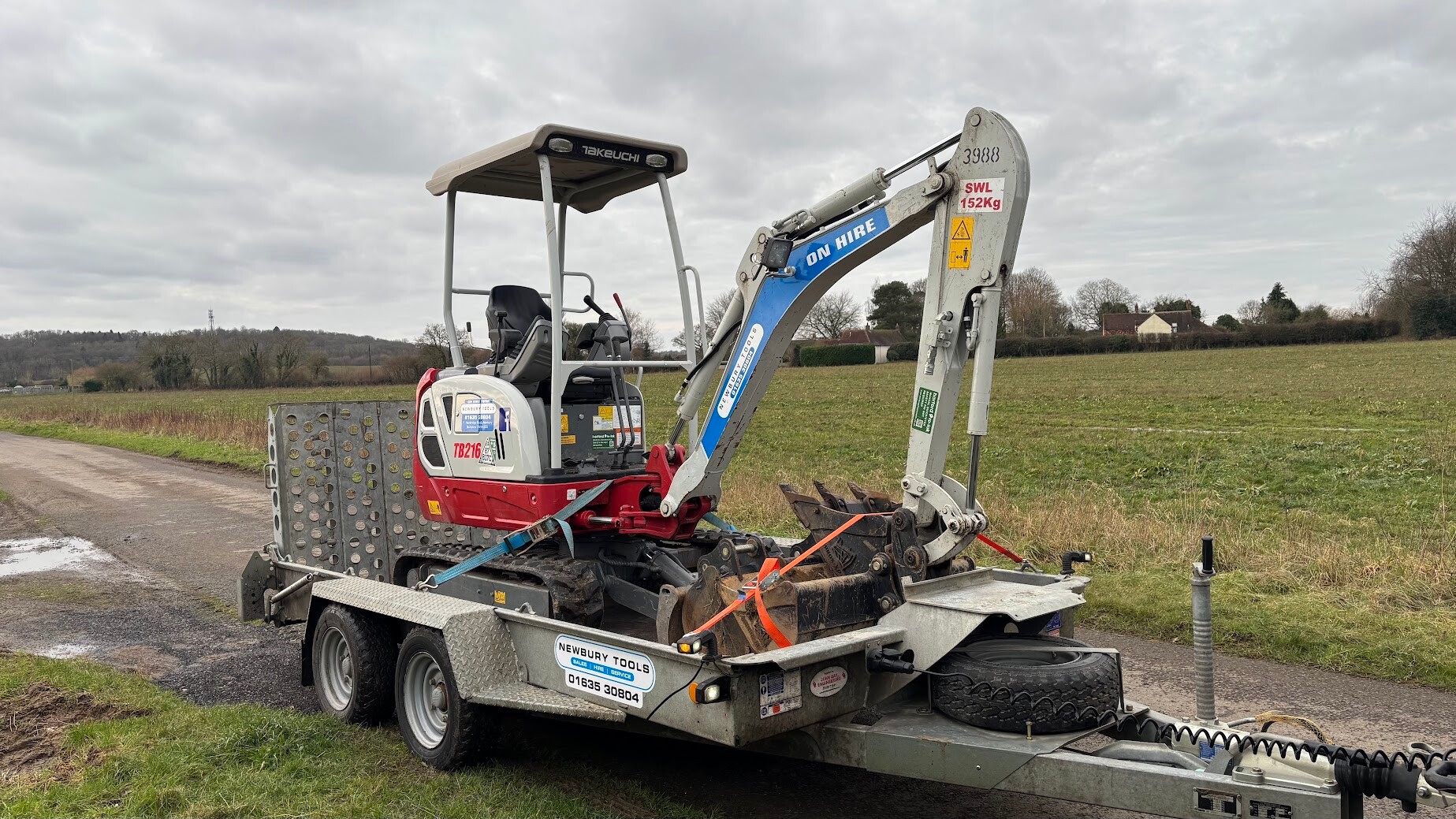 3 Ton Plant Trailer