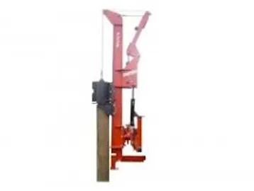 Post knocker for 8T excavator