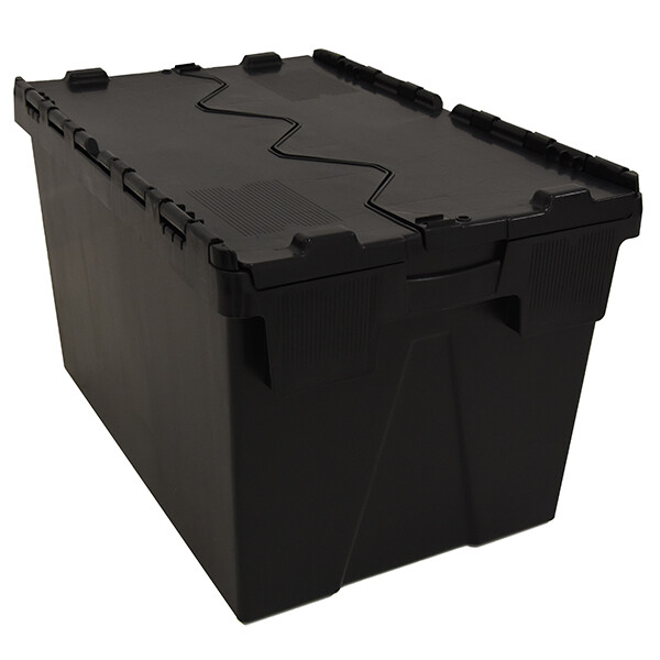 Removal Storage Plastic Crate c/w Lid