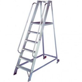 Step Ladder 6' Steps - 8 Tread (1.8m)
