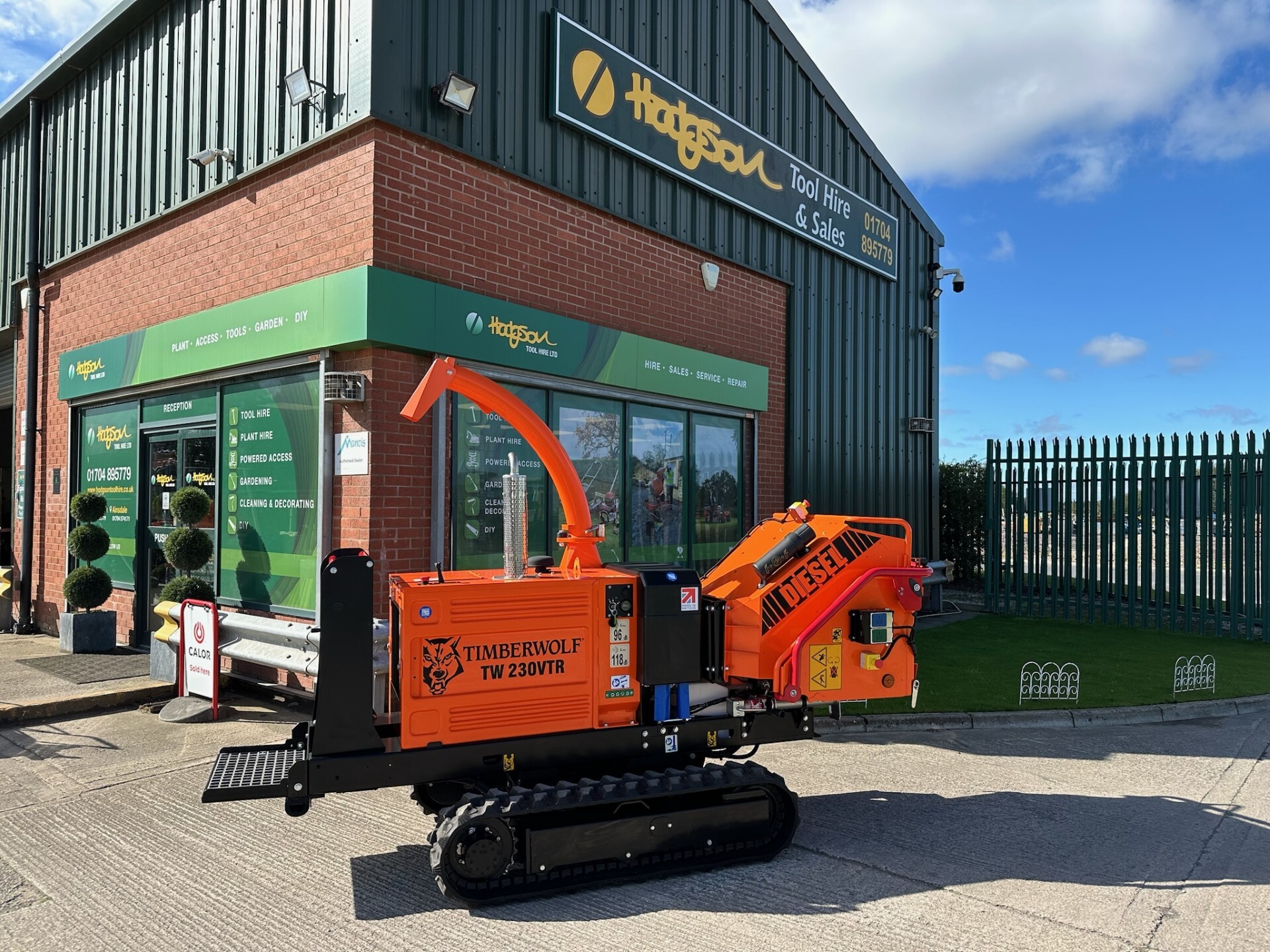 Timberwolf TW 230VTR Chipper