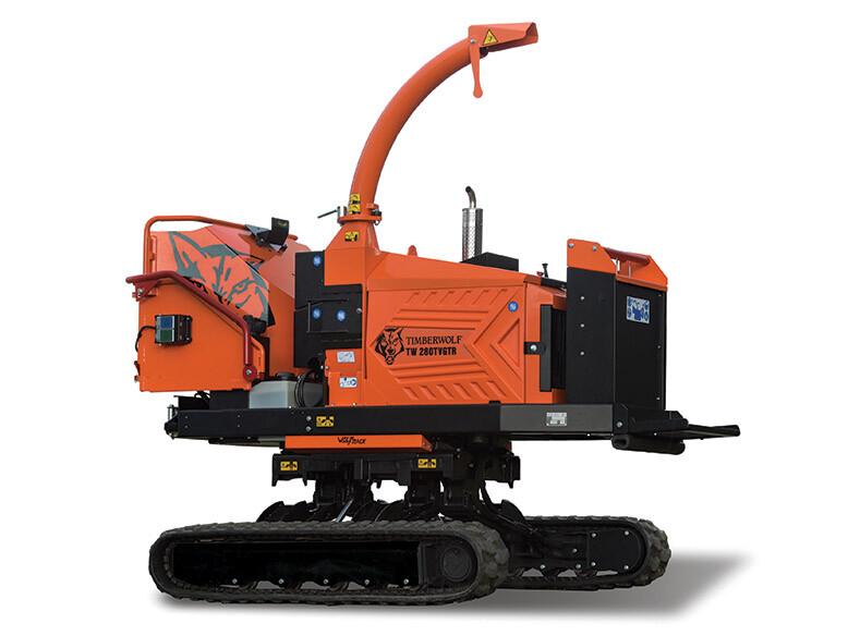 8" Variable Tracked Wood Chipper