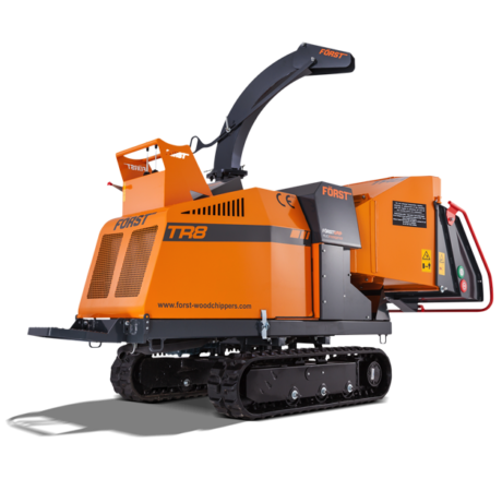 8" Tracked Wood Chipper