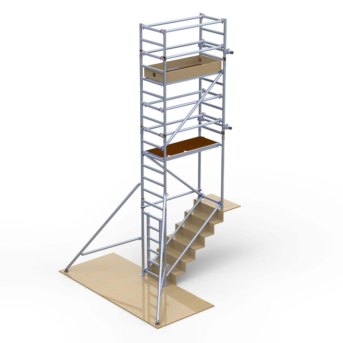 Stairwell Scaffold Tower – 2.8m Platform Height